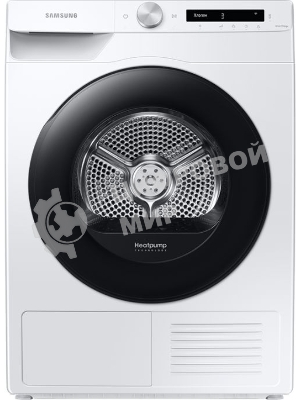 Сушильная машина Samsung DV90T5240AW/LP белый, 9 кг, сушка - тепловой насос, программ - 14, 60 x 85 x 65 см