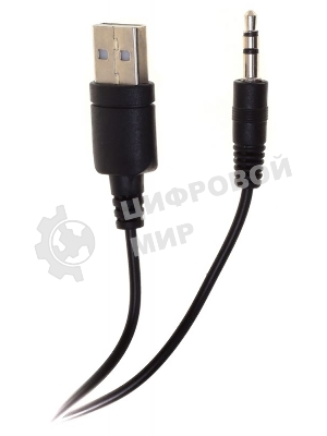 Акустическая система Oklick OK-331 2.0 черный 6Вт