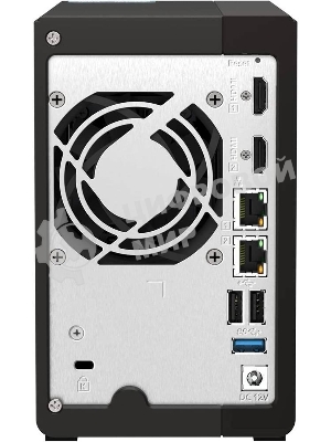 SMB QNAP TS-253E-8G NAS, 2-tray w/o HDD. 2xHDMI-port. 4-core Celeron J6412 2-2.6 GHz, 8Gb DDR, 2x2.5Gb LAN, 2 x M.2 2280 PCIe Gen 3 x2, 2x USB 3.2 Gen 2 (10Gbps) Port, 2x USB 2.0 port