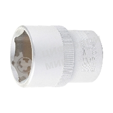 Головка торцевая Stels 17 мм, 6-гранная, CrV, под квадрат 1/2