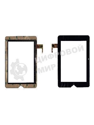 Сенсорное стекло (тачскрин) teXet TM-7047HD, черное