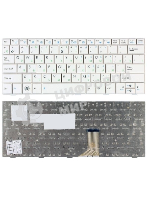 Клавиатура для ноутбука Asus Eee PC 1005HA 1008HA 1001HA 1001px белая