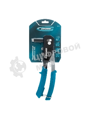 Заклепочник ручной Gross 260 мм, заклепки 2,4-3,2-4,0-4,8 мм