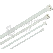 Стяжка пластиковая ITK HKW-W36-L300 300x3.6 мм (упак: 100 шт) полиамид внешний (-25/+75) белый