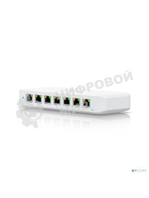 Коммутатор Ubiquiti UniFi Switch Ultra 60W PoE-коммутатор, 8х 1G RJ45, раздача 52 Вт