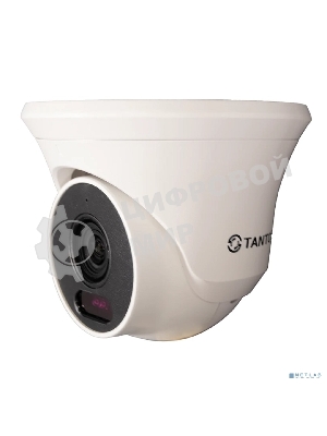 Видеокамера IP Tantos TSi-Beco25FP антивандальная с ИК подсветкой, двухмегапиксельная 1920х1080х30к/с 1/2.9” F23 CMOS сенсор c прогрессивным ск