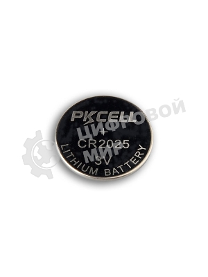 Литиевый элемент питания PKCELL CR2025-5B тип - CR2025 5 шт в блистере