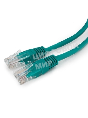 Патч-корд UTP Cablexpert cat.5e, 0.5м, литой, многожильный, зеленый