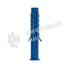 Дюбель распорный Kranz 6х40, синий, пакет (100 шт./уп.)