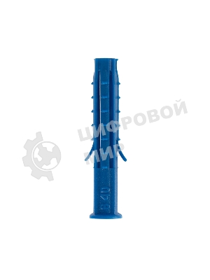 Дюбель распорный Kranz 6х40, синий, пакет (100 шт./уп.)