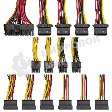 Блок питания серверный 1000W ExeGate EX292188RUS ServerPRO-2U-1000ADS (2U, APFC, КПД 87% (80 PLUS Silver), 6см ball bearing fan, 24pin, 2x(4+4)pin, 2x8pin, 6xSATA, 6xIDE)