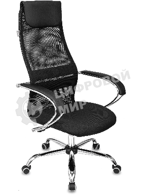 Кресло Бюрократ CH-607SL TW-01 Neo Black черный, сетка, подголовник