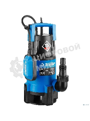Насос ЗУБР НПГ-Т3-550 профессионал т3 погружной дренажный для грязной воды d частиц до 35мм 550Вт