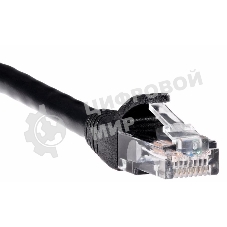 Патч-корд литой AOpen ANP612B-BK-20M (7/0.20) UTP Cat.6 черный 20m