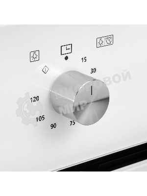 Шкаф духовой газовый с электрическим грилем Maunfeld MOGS703W, встраиваемый