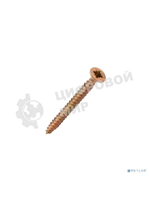 Саморез универсальный Kranz 3.5х35, желтый цинк, пакет (25шт.)