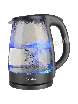 Чайник электрический Midea МК-8015, 2200 Вт, черный