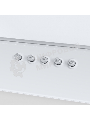 Вытяжка наклонная HOMSair Elf Push 60 белый, 60 см, 650 куб. м/ч, 47 дБ