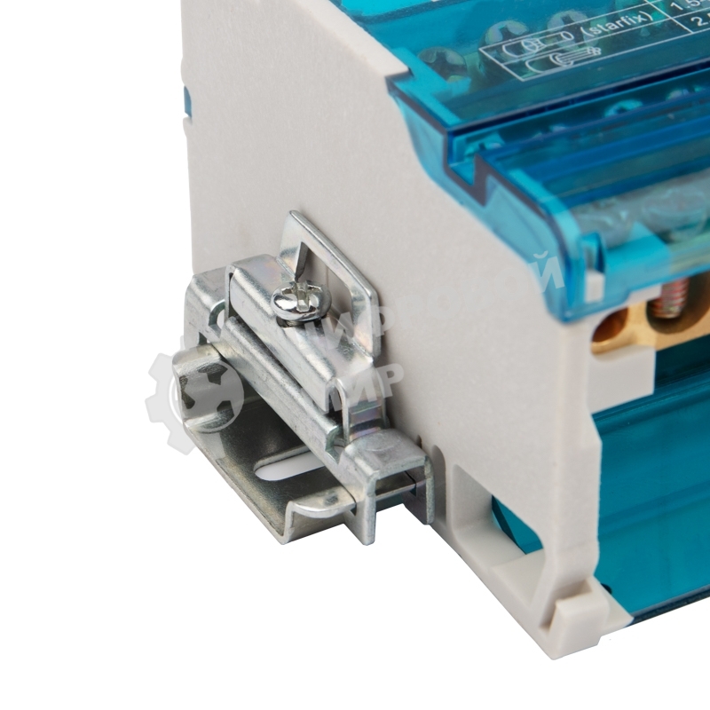 Ограничитель на DIN-рейку (металл) 1 винт Rexant (пакет 10 шт./уп.)