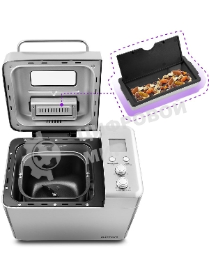 Хлебопечка KitFort КТ-304, нержавеющая сталь