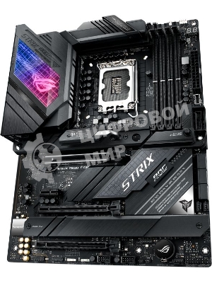 Материнская плата ASUS ROG STRIX Z690-E GAMING WIFI, LGA 1700, Intel Z690, 4xDDR5, 6xSATA, 3xM.2, 1xPCI-E 5.0 x16, 1xPCI-E 4.0 x4, 1xPCI-E 3.0 x4, 1xPCI-E x1, 1xHDMI, 1xDP, 1x 2.5Gb LAN, 4xUSB-A 2.0, 4xUSB-A 3.2 Gen 1, 2xUSB-A 3.2 Gen 2, 1xUSB-C 3.2 Gen 2, 1xUSB-C 3.2 Gen 2x2, 5x3.5 мм, 7.1, ATX