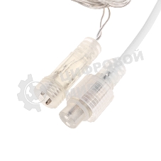 Гирлянда Neon-night Дождь светодиодный 2х1,5м, эффект мерцания, прозрачный провод, IP44, 230В, диоды теплые белые, 150 LED