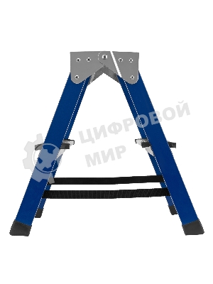 Стремянка Сибртех двусторонняя 2ступени стальная