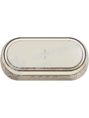 Портативная колонка BBK BTA1212 бежевый 10W 2.0 BT 10м 1800mAh