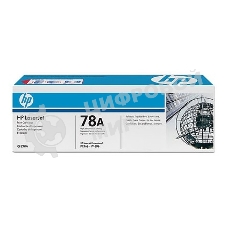 Картридж лазерный HP CE278A черный LJ P1566/P1606 (2100 стр.)