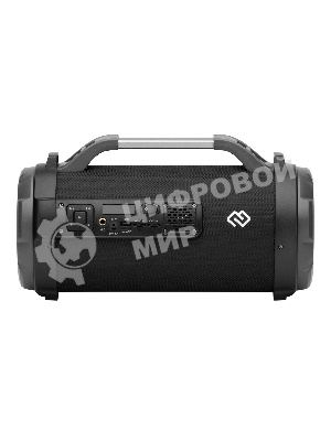 Колонка портативная Digma S-23 черный 18W 1.0 BT 10м 1800mAh