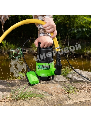 Дренажный насос Сибртех для грязной воды СДН450-35, 450 Вт, напор 5,5 м, 8000 л/ч