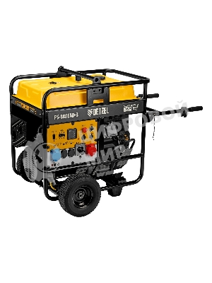 Электрогенератор бензиновый Denzel PS-180EAD-3, 18 кВт, 110 дБ, 265 кг