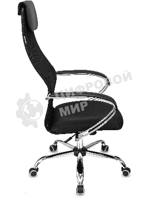 Кресло Бюрократ CH-607SL TW-01 Neo Black черный, сетка, подголовник