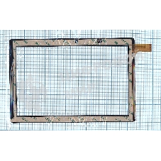 Сенсорное стекло (тачскрин) TurboPad kids 10.1 (2021), черное