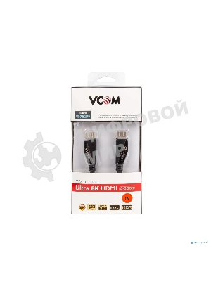 Кабель HDMI 19M/M,ver. 2.1, 8K@60 Hz 1m VCOM CG860-1M