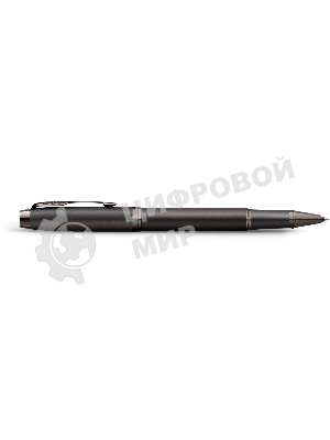 Ручка роллер Parker IM Monochrome T328 (CW2172960) Gun Metal, F, черные чернила, подарочная коробка