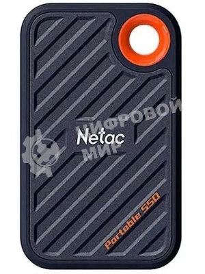 Внешний SSD Netac ZX20, 2TB, USB 3.2 Gen 2x2 Type-C, R/W 2000/1800, черный