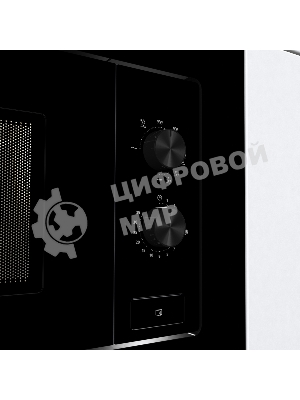 Микроволновая печь Gorenje BM201EG1BG 20 л, 800 Вт, черный (встраиваемая)