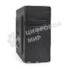 Компьютерный корпус Minitower ExeGate EX286425RUS BA-309-400W-8 (mATX, БП AA400 с вент. 8см, 2хUSB, HD аудио, черный)
