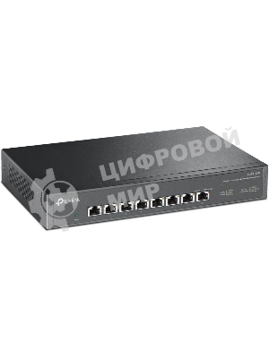 Коммутато TP-Link 8-port Desktop/Rackmount 10G Unmanaged Switch, 8 100/1G/2.5G/5G/10G RJ-45 ports,  1 Fan with intelligent speed control, 100-240 VAC, 50/60 Hz.