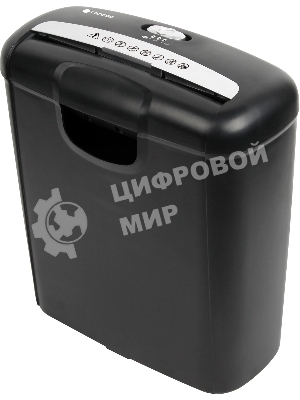 Шредер ГЕЛЕОС УД10-2, DIN P-2 (2 ур-нь секр.), полоса 5,8мм, 8 лист (70г/м2), пл.карты/скобы, 10 литров