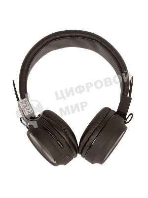 Беспроводные/проводные наушники Hoco W25 черный, полноразмерные, Bluetooth + проводной, до 12 ч.