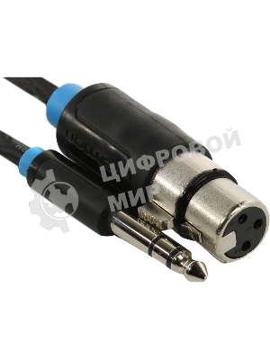 Кабель Vention аудио Jack 6.5 M/XLR F - 3м