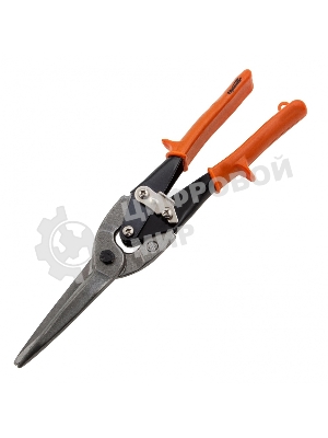 Ножницы по металлу Sparta удлиненные, 290 мм, пряморежущие, обрезиненные рукоятки