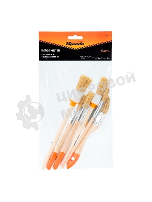 Набор кистей Sparta 6 шт.(плоские 3/4