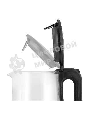 Чайник электрический Maunfeld MGK-612BK, 1.7л, стекло/металл