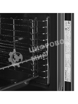 Шкаф духовой газовый с электрическим грилем Maunfeld MOGS703W, встраиваемый