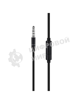 Проводные наушники Hoco M16 черный, внутриканальные, Jack 3.5 мм