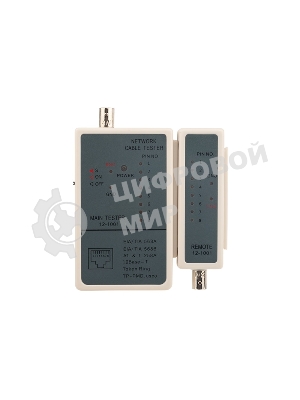 Тестер кабеля Rexant RJ-45 + BNC 5248