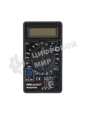 Портативный мультиметр PROconnect M838 (DT838)